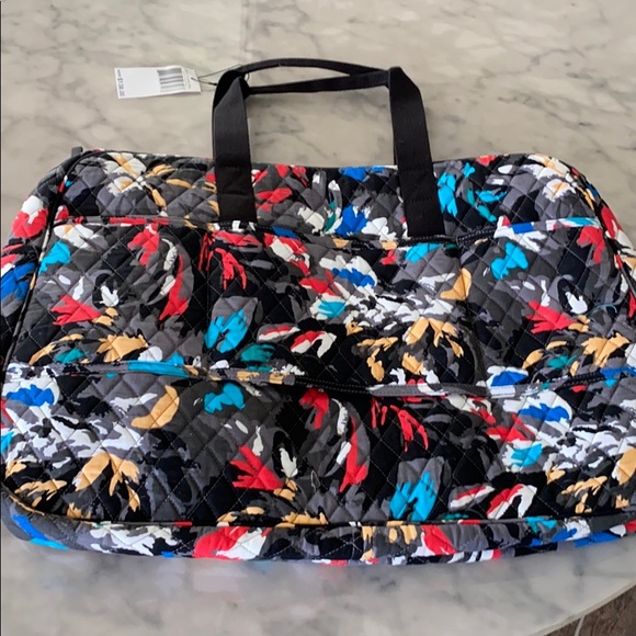 Vera Bradley Grand Traveler Bag ‘Splash Floral” - Picture 4 of 5